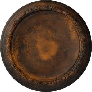 imageEkena Millwork CM19CA 19 12Inch OD x 14 14Inch ID x 1 34Inch P Carlsbad Ceiling MedallionRust Metallic Series