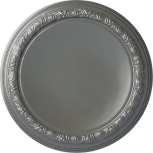 imageEkena Millwork CM19CA 19 12Inch OD x 14 14Inch ID x 1 34Inch P Carlsbad Ceiling MedallionSilver Metallic Series