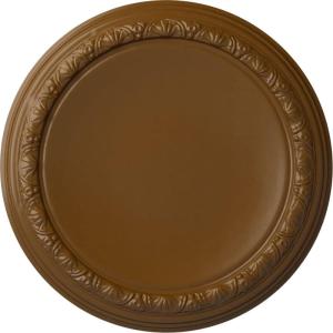 imageEkena Millwork CM19CA 19 12Inch OD x 14 14Inch ID x 1 34Inch P Carlsbad Ceiling MedallionSmokey Topaz Flat Finish