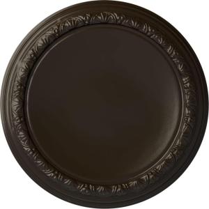 imageEkena Millwork CM19CA 19 12Inch OD x 14 14Inch ID x 1 34Inch P Carlsbad Ceiling MedallionStone Hearth Flat Finish