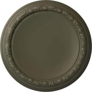 imageEkena Millwork CM19CA 19 12Inch OD x 14 14Inch ID x 1 34Inch P Carlsbad Ceiling MedallionWitch Hazel Flat Finish