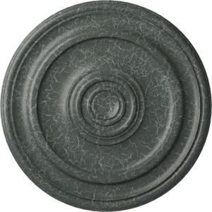 imageEkena Millwork CM20KP 19 34OD x 1 2P Kepler Traditional Ceiling Medallion For Canopies up To 4 12 WhiteAthenian Green Crackle Flat Finish