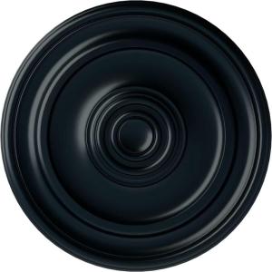 imageEkena Millwork CM20KP 19 34OD x 1 2P Kepler Traditional Ceiling Medallion For Canopies up To 4 12 WhiteNight Shade Flat Finish