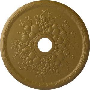 imageEkena Millwork CM22GR 22 58Inch OD x 3 58Inch ID x 58Inch P Grape Ceiling MedallionGold Rush Metallic Series