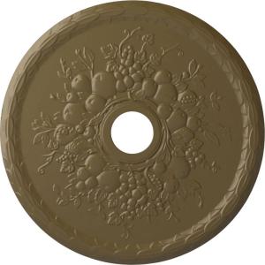 imageEkena Millwork CM22GR 22 58Inch OD x 3 58Inch ID x 58Inch P Grape Ceiling MedallionMississippi Mud Flat Finish