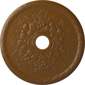 imageEkena Millwork CM22GR 22 58Inch OD x 3 58Inch ID x 58Inch P Grape Ceiling MedallionSmokey Topaz Flat Finish