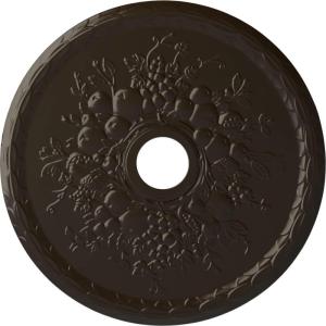 imageEkena Millwork CM22GR 22 58Inch OD x 3 58Inch ID x 58Inch P Grape Ceiling MedallionStone Hearth Flat Finish