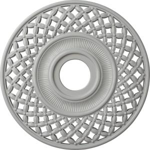 imageEkena Millwork CM22RBUWF Robin Ceiling Medallion Ultra Pure WhiteFrost Flat Finish