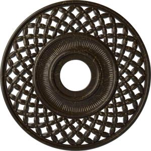 imageEkena Millwork CM22RBUWF Robin Ceiling Medallion Ultra Pure WhiteStone Hearth Crackle Flat Finish