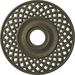 imageEkena Millwork CM22RBUWF Robin Ceiling Medallion Ultra Pure WhiteWitch Hazel Flat Finish