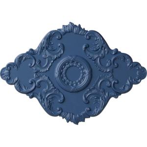 imageEkena Millwork CM37X26PE Piedmont Ceiling Medallion 37W x 26H x 1 38P Factory PrimedHandPainted Americana