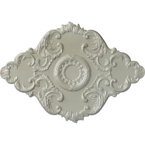 imageEkena Millwork CM37X26PE Piedmont Ceiling Medallion 37W x 26H x 1 38P Factory PrimedHandPainted Flash Copper