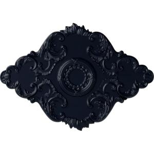imageEkena Millwork CM37X26PE Piedmont Ceiling Medallion 37W x 26H x 1 38P Factory PrimedHandPainted Midnight Dream