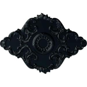 imageEkena Millwork CM37X26PE Piedmont Ceiling Medallion 37W x 26H x 1 38P Factory PrimedHandPainted Night Shade