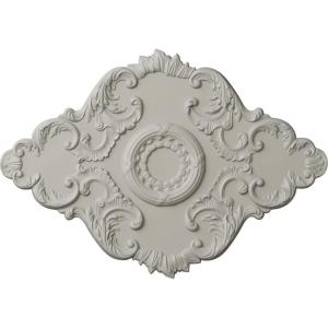 imageEkena Millwork CM37X26PE Piedmont Ceiling Medallion 37W x 26H x 1 38P Factory PrimedHandPainted Pot of Cream