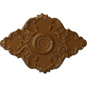 imageEkena Millwork CM37X26PE Piedmont Ceiling Medallion 37W x 26H x 1 38P Factory PrimedHandPainted Smokey Topaz