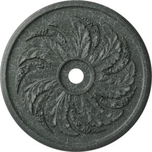 imageEkena Millwork CM42SK Sellek Ceiling Medallion 42 18OD x 1 78P Fits Canopies up to 9 Factory PrimedAthenian Green Crackle Flat Finish