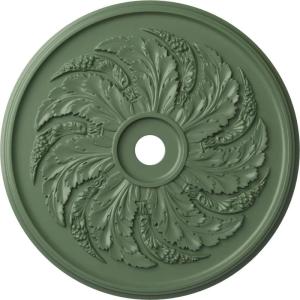 imageEkena Millwork CM42SK Sellek Ceiling Medallion 42 18OD x 1 78P Fits Canopies up to 9 Factory PrimedAthenian Green Flat Finish