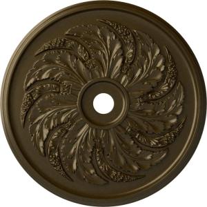imageEkena Millwork CM42SK Sellek Ceiling Medallion 42 18OD x 1 78P Fits Canopies up to 9 Factory PrimedBrass Metallic Series