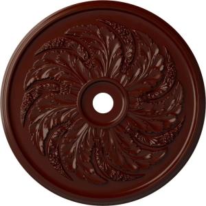 imageEkena Millwork CM42SK Sellek Ceiling Medallion 42 18OD x 1 78P Fits Canopies up to 9 Factory PrimedBrushed Mahogany Flat Finish