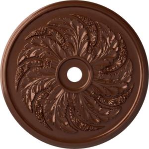 imageEkena Millwork CM42SK Sellek Ceiling Medallion 42 18OD x 1 78P Fits Canopies up to 9 Factory PrimedCopper Penny Metallic Series