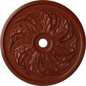 imageEkena Millwork CM42SK Sellek Ceiling Medallion 42 18OD x 1 78P Fits Canopies up to 9 Factory PrimedFirebrick Flat Finish
