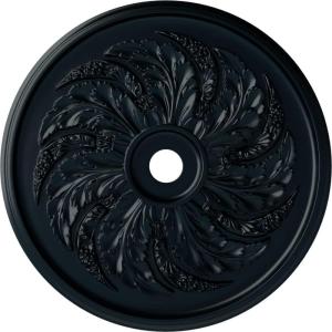 imageEkena Millwork CM42SK Sellek Ceiling Medallion 42 18OD x 1 78P Fits Canopies up to 9 Factory PrimedNight Shade Flat Finish