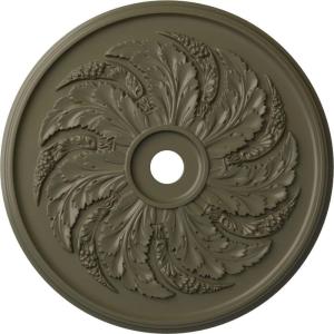 imageEkena Millwork CM42SK Sellek Ceiling Medallion 42 18OD x 1 78P Fits Canopies up to 9 Factory PrimedPainted Turtle Flat Finish