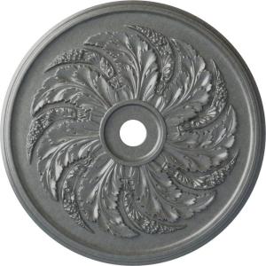 imageEkena Millwork CM42SK Sellek Ceiling Medallion 42 18OD x 1 78P Fits Canopies up to 9 Factory PrimedPlatinum Metallic Series