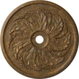 imageEkena Millwork CM42SK Sellek Ceiling Medallion 42 18OD x 1 78P Fits Canopies up to 9 Factory PrimedRubbed Bronze Metallic Series