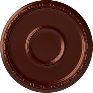 imageEkena Millwork Medea Ceiling Medallion Flash CopperAntique Copper Metallic Series