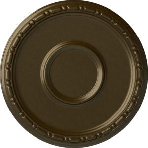 imageEkena Millwork Medea Ceiling Medallion Flash CopperBrass Metallic Series