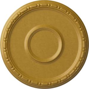 imageEkena Millwork Medea Ceiling Medallion Flash CopperIridescent Gold Metallic Series