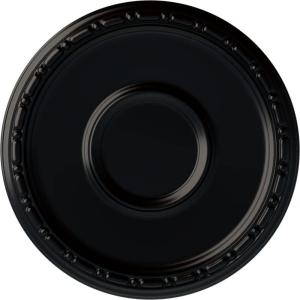 imageEkena Millwork Medea Ceiling Medallion Flash CopperJet Black Flat Finish
