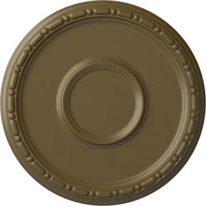 imageEkena Millwork Medea Ceiling Medallion Flash CopperMississippi Mud Flat Finish