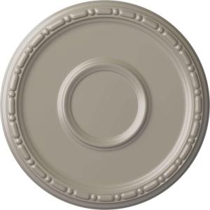 imageEkena Millwork Medea Ceiling Medallion Flash CopperPearl White Metallic Series
