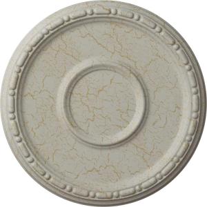 imageEkena Millwork Medea Ceiling Medallion Flash CopperPot of Cream Crackle Flat Finish