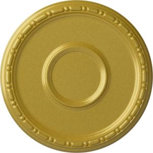 imageEkena Millwork Medea Ceiling Medallion Flash CopperRich Gold Metallic Series