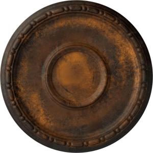 imageEkena Millwork Medea Ceiling Medallion Flash CopperRust Metallic Series