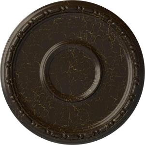 imageEkena Millwork Medea Ceiling Medallion Flash CopperStone Hearth Crackle Flat Finish