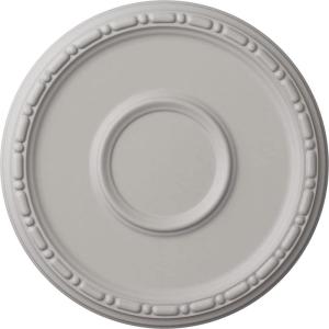 imageEkena Millwork Medea Ceiling Medallion Flash CopperUltra Pure White Flat Finish