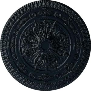 imageNaple 375 H x 37 12 W x 338 D Ceiling MedallionNight Shade Flat Finish