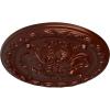 image11 34OD x 38P Stockport Ceiling MedallionHandPainted Antique Copper