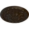 image11 34OD x 38P Stockport Ceiling MedallionHandPainted Bronze