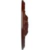 image11 34OD x 38P Stockport Ceiling MedallionHandPainted Brushed Mahogany
