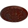 image11 34OD x 38P Stockport Ceiling MedallionHandPainted Brushed Mahogany