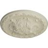 image11 34OD x 38P Stockport Ceiling MedallionHandPainted Clear Yellow