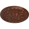 image11 34OD x 38P Stockport Ceiling MedallionHandPainted Copper Penny