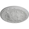 image11 34OD x 38P Stockport Ceiling MedallionHandPainted Frost