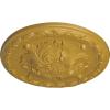 image11 34OD x 38P Stockport Ceiling MedallionHandPainted Iridescent Gold